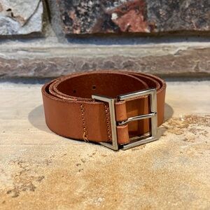 Urban Outfitters Light Brown Leather Belt